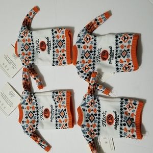 NEW! 4 pack of Tito's ornaments NWT